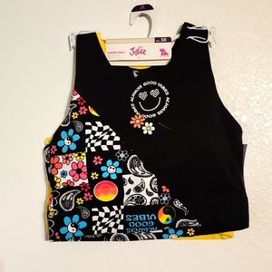 Justice sports bras set of 2